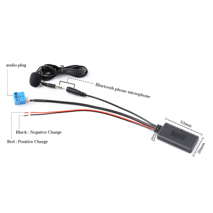 Car RNS-E 32PIN Bluetooth Music + MIC Call AUX Audio Cable for Audi A3 A4 A6 A8 TT R8 - DIY Cables by PMC TechLife | Online Shopping South Africa | PMC TechLife | Buy Now Pay Later Mobicred