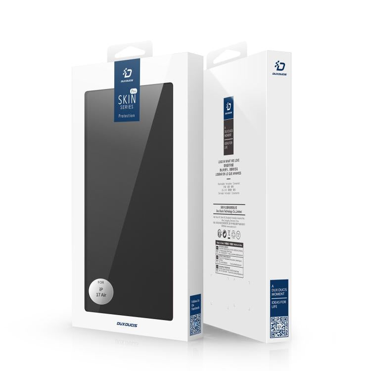 For iPhone 17 Air DUX DUCIS Skin Pro Series Flip Leather Phone Case(Black) - free shipping - PMC TechLife - Order now!