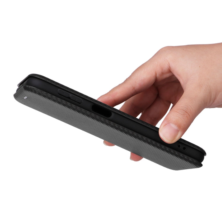 For Samsung Galaxy M34 5G Carbon Fiber Texture Flip Leather Phone Case(Black) - free shipping - PMC TechLife - Order now!