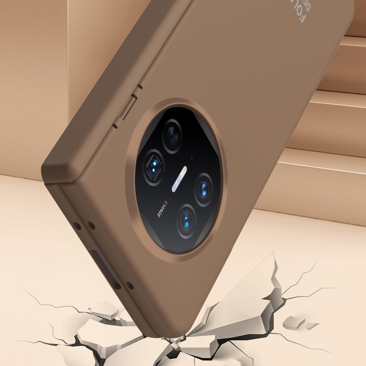 For Huawei Mate X5 Extraordinary Series Hinged Folding Full Coverage Phone Case with Pen Slot & Stylus(Black) - Huawei Cases by PMC TechLife | Online Shopping South Africa | PMC TechLife | Buy Now Pay Later Mobicred