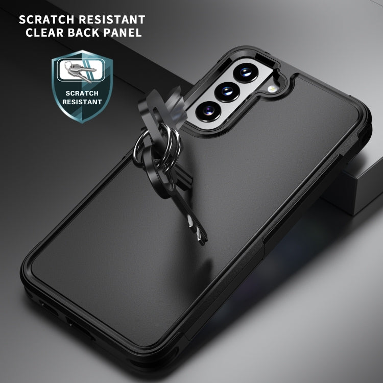 For Samsung Galaxy S22 5G RedPepper Armor PC Hybrid TPU Phone Case(Black) - Galaxy S22 5G Cases by RedPepper | Online Shopping South Africa | PMc TechLife | Buy Now Pay Later Mobicred