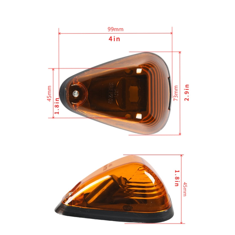 5pcs / Set Car LED Roof Marker Light for Ford(Yellow) - Dome Lights by PMC TechLife | Online Shopping South Africa | PMC TechLife | Buy Now Pay Later Mobicred