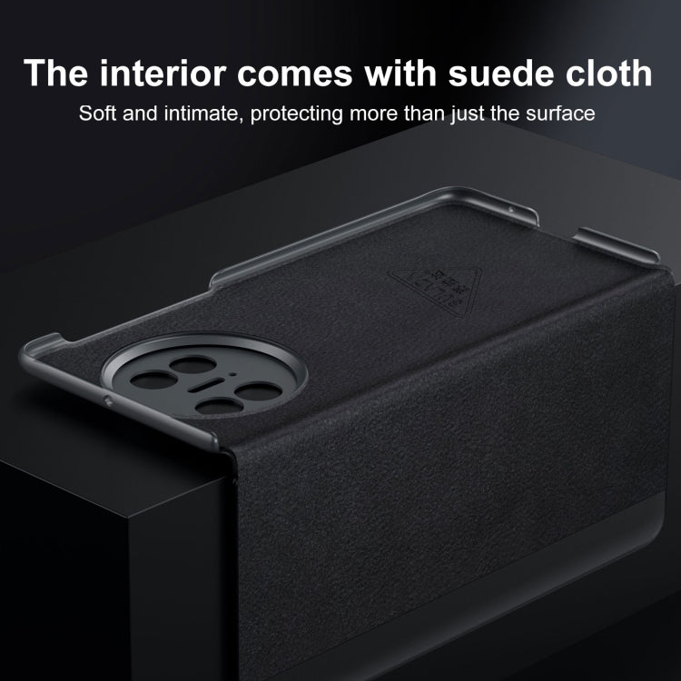 For Huawei Mate X5 / X3 SULADA Smart Series Wristband Holder Smart View Window Genuine Leather Phone Case(Blue) - free shipping - PMC TechLife - Order now!