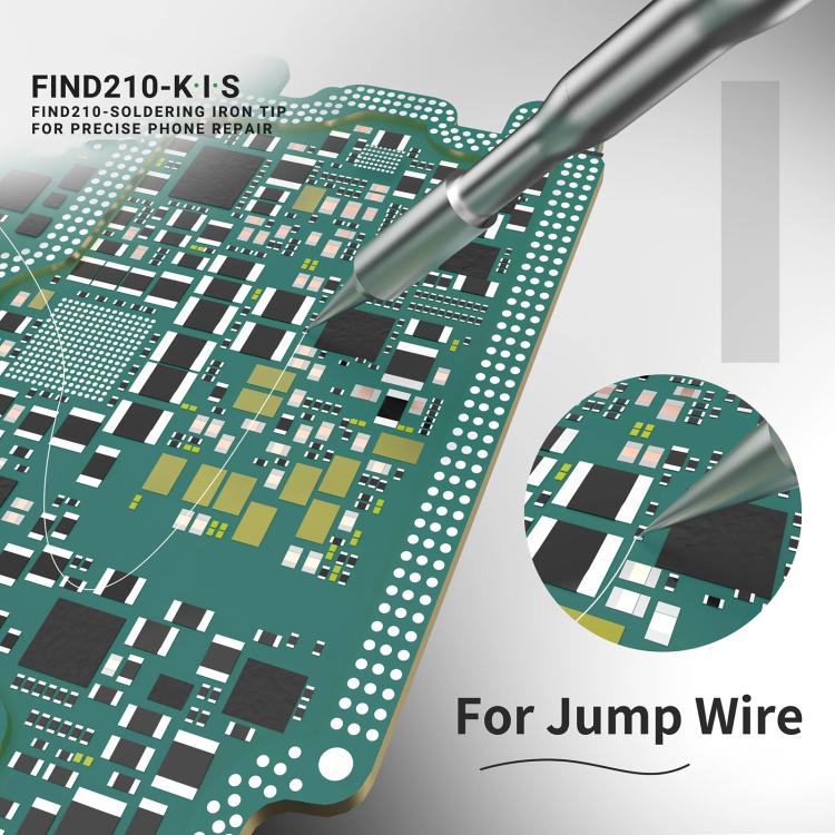 2uul Soldering Iron Tips for Most C210 Soldering Station, Model:FD13 I - Soldering Iron Tip by 2UUL | Online Shopping South Africa | PMc TechLife | Buy Now Pay Later Mobicred