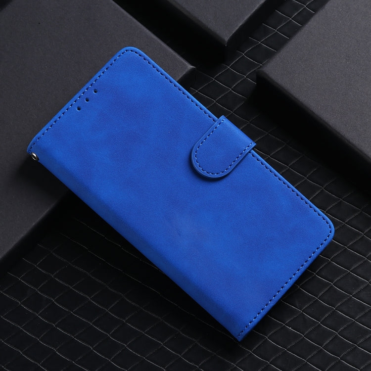 For Blackview A80 Solid Color Skin Feel Magnetic Buckle Horizontal Flip Calf Texture PU Leather Case with Holder & Card Slots & Wallet(Blue) - free shipping - PMC TechLife - Order now!