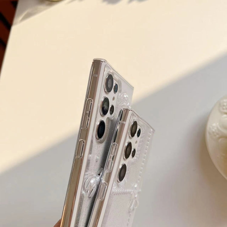 For Samsung Galaxy S22+ 5G Clear Crystal Butterflies TPU Phone Case(Transparent) - Galaxy S22+ 5G Cases by PMC TechLife | Online Shopping South Africa | PMC TechLife | Buy Now Pay Later Mobicred