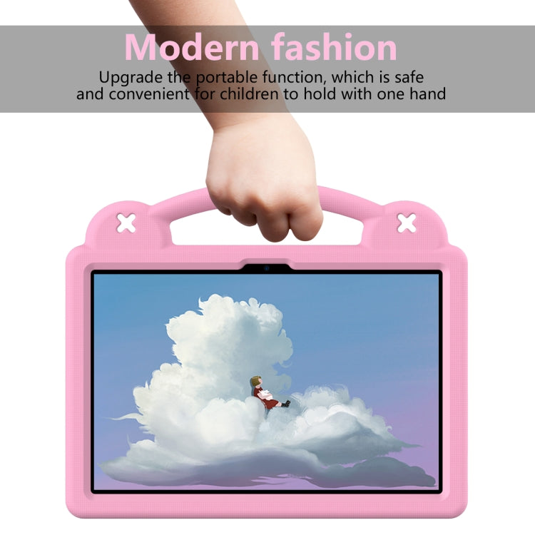 For Lenovo Tab P11 / J606F Handle Kickstand Children EVA Shockproof Tablet Case(Pink) - free shipping - PMC TechLife - Order now!
