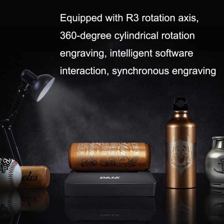 DAJA R3 For D2 / D3 / X1 / M1 Laser Carving Machine Rotation Shaft(Black) - free shipping - PMC Jewellery - Order now!