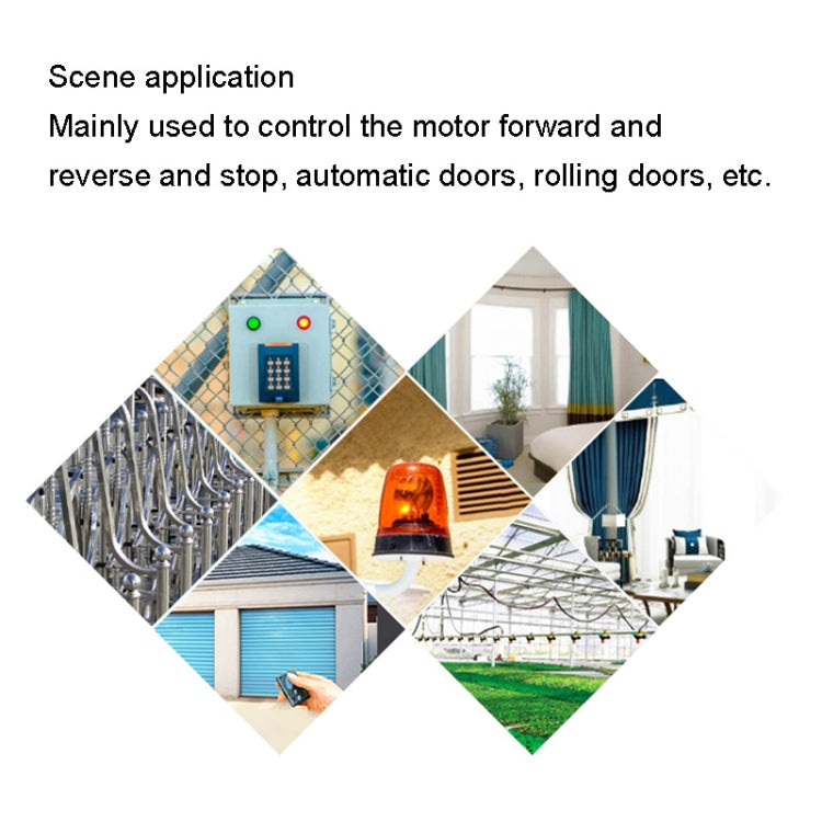 12V Motor Positive and Reverse Remote Control Receiver Board(Without Remote Control) - Motor & Controller by PMC TechLife | Online Shopping South Africa | PMC TechLife | Buy Now Pay Later Mobicred