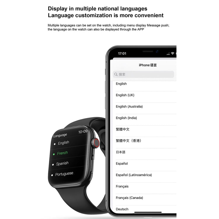 T900 PRO MAX L BIG 1.92 inch Large Screen Waterproof Smart Watch, Support Heart Rate / Blood Pressure / Oxygen / Multiple Sports Modes (White) - free shipping - PMC TechLife - Order now!