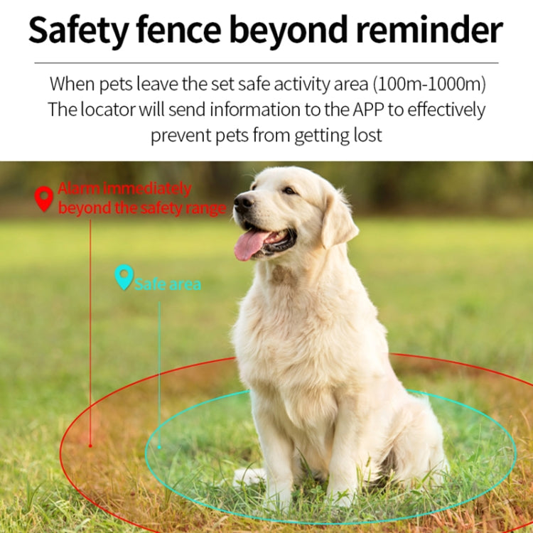P03 2G Waterproof Pet GPS Tracker GPS+AGPS+WiFi+LBS Locator - Pet Tracker by PMC TechLife | Online Shopping South Africa | PMC TechLife | Buy Now Pay Later Mobicred