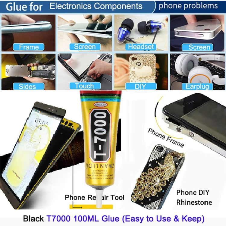 50mL T7000 LCD Screen Black Glue Multifunction Universal DIY Adhesive Glue - free shipping - PMC TechLife - Order now!