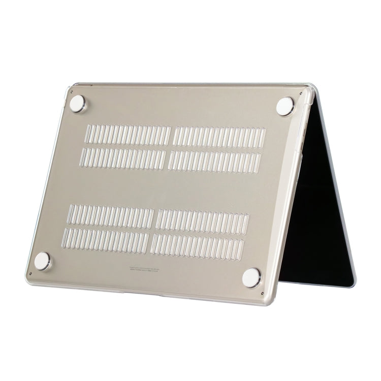 For MacBook Air 15.3 inch A2941 Laptop Frosted Hard Plastic Protection Case(Transparent) - MacBook Air Cases by PMC TechLife | Online Shopping South Africa | PMC TechLife | Buy Now Pay Later Mobicred