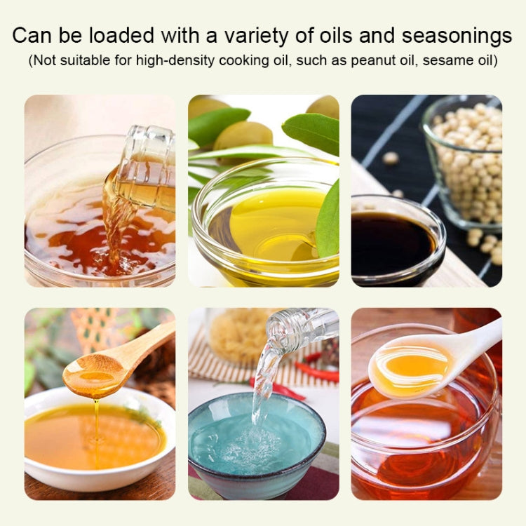 Edible Oil Spray Bottle Barbecue Leakproof Oil Sprayer Bottle( White) - Condiment Bottles & Hip Flasks by PMC TechLife | Online Shopping South Africa | PMC TechLife