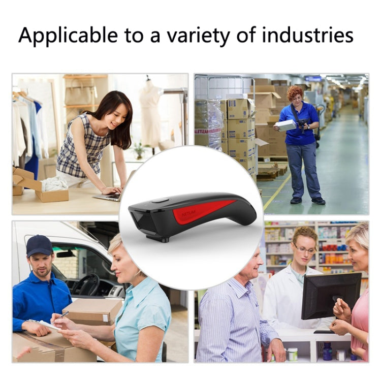 NETUM C750 Wireless Bluetooth Scanner Portable Barcode Warehouse Express Barcode Scanner, Model: C750 Two-dimensional - free shipping - PMC TechLife - Order now!