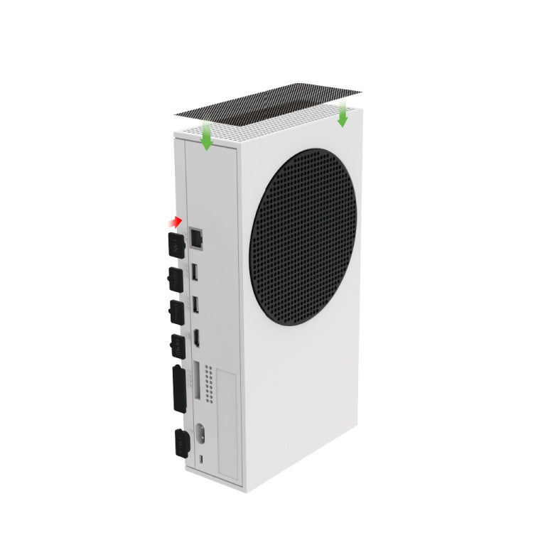 For XBOX Series S/X Host Dustproof Set Dust Plug,Style: Deluxe Edition - Cases by PMC TechLife | Online Shopping South Africa | PMC TechLife