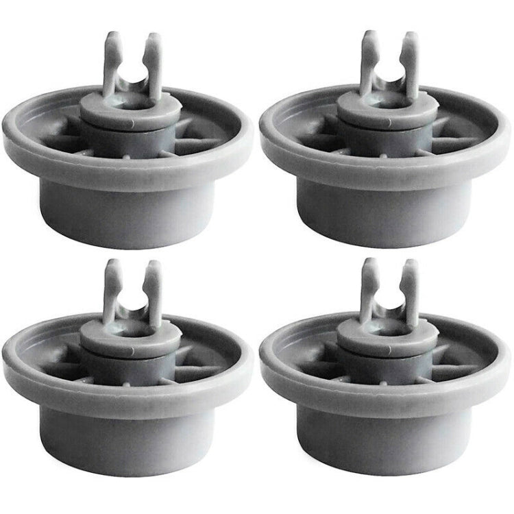 4 PCS Wheels for Bosch Siemens Neff 165314 Dishwasher Accessories(Light Grey) - Dish Washers & Accessories by PMC TechLife | Online Shopping South Africa | PMC TechLife