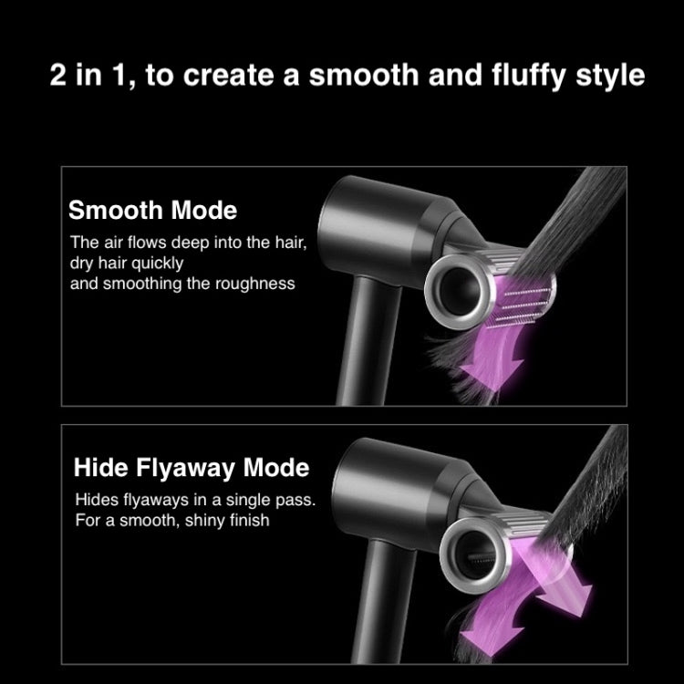 For Dyson Hair Dryer Nozzle Smooth Flyaway Attachment(Gray) - free shipping - PMC TechLife - Order now!