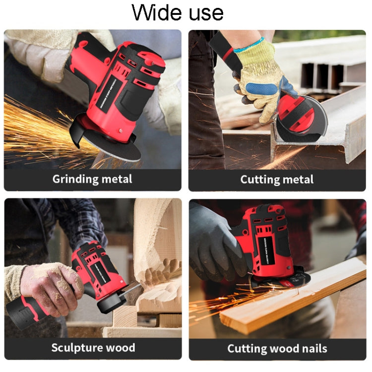 HILDA 12V 3 Inch Li-Ion Angle Grinder Home Cutting And Sanding Machine, US Plug, Model: Carton Package With 1 Battery - free shipping - PMC TechLife - Order now!