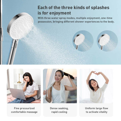 Original Xiaomi Mijia Bath Pressurized Handheld Shower Spray Lotus Head - Shower Head by Xiaomi | Online Shopping South Africa | PMC Jewellery | Buy Now Pay Later Mobicred