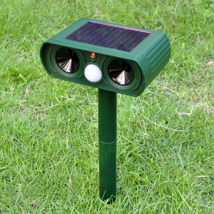 2 PCS Powerful Ultrasonic Solar-powered Animal Repeller With PIR Sensor & Light Sensor, Got the CE / ROHS Certification - Outdoor Insect Repellent by PMC TechLife | Online Shopping South Africa | PMC TechLife | Buy Now Pay Later Mobicred