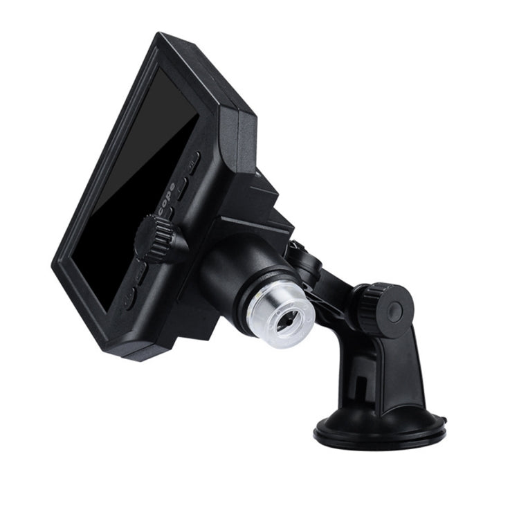 G600 600X 3.6MP 4.3 inch HD LCD Display USB Charging Portable Digital Microscope with LED Light, Support Micro SD Card(64GB Max), US Plug, AC 100-240V - Digital Microscope by PMC Jewellery | Online Shopping South Africa | PMC Jewellery | Buy Now Pay Later Mobicred