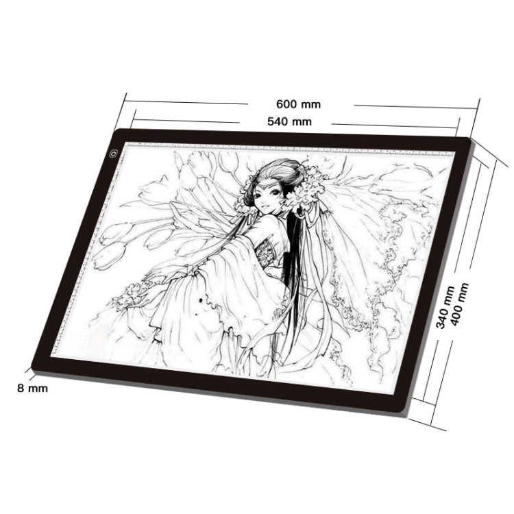 23W 12V LED Three Level of Brightness Dimmable A2 Acrylic Copy Boards Anime Sketch Drawing Sketchpad, US Plug -  by PMC Jewellery | Online Shopping South Africa | PMC Jewellery | Buy Now Pay Later Mobicred