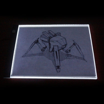 3.5W 5V LED USB Three Level of Brightness Dimmable A4 Acrylic Scale Copy Boards Anime Sketch Drawing Sketchpad -  by PMC Jewellery | Online Shopping South Africa | PMC Jewellery | Buy Now Pay Later Mobicred