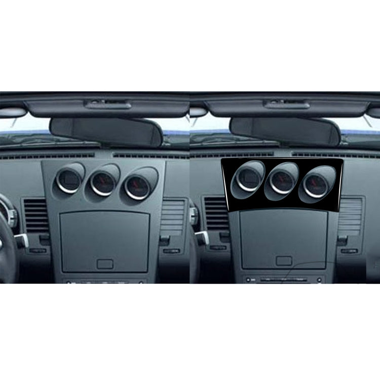 For Nissan 350Z 2003-2009 Car Radio/Air Conditioning Console Sticker, Left Drive - Car Interior Mouldings by PMC Jewellery | Online Shopping South Africa | PMC Jewellery | Buy Now Pay Later Mobicred