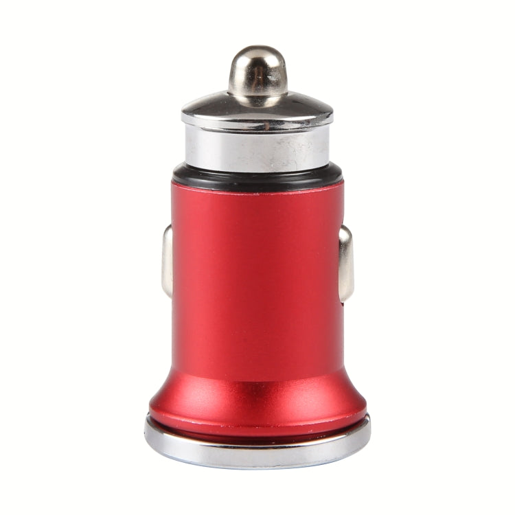 AR-CA08 12W 2A USB-C / Type-C + USB Ports Car Charger (Red) - Car Charger by PMC Jewellery | Online Shopping South Africa | PMC Jewellery | Buy Now Pay Later Mobicred