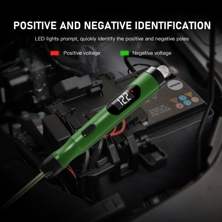 TopDiag P50 Car Digital Display Positive Load Voltage Measuring Instrument with Light - Electronic Test by PMC TechLife | Online Shopping South Africa | PMC TechLife | Buy Now Pay Later Mobicred