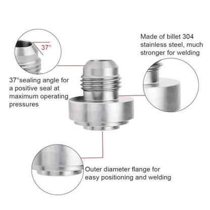 AN16 Car Oil Pipe Joint Breathable Pot Connector - Engine Repair Tools by PMC Jewellery | Online Shopping South Africa | PMC Jewellery | Buy Now Pay Later Mobicred