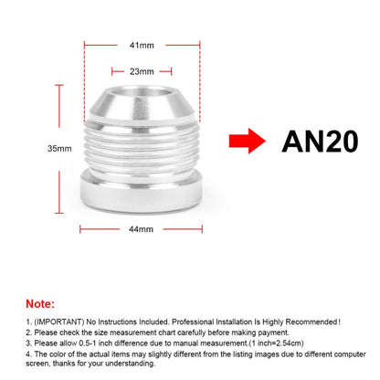 AN20 Car Oil Pipe Joint Breathable Pot Connector - Engine Repair Tools by PMC Jewellery | Online Shopping South Africa | PMC Jewellery | Buy Now Pay Later Mobicred