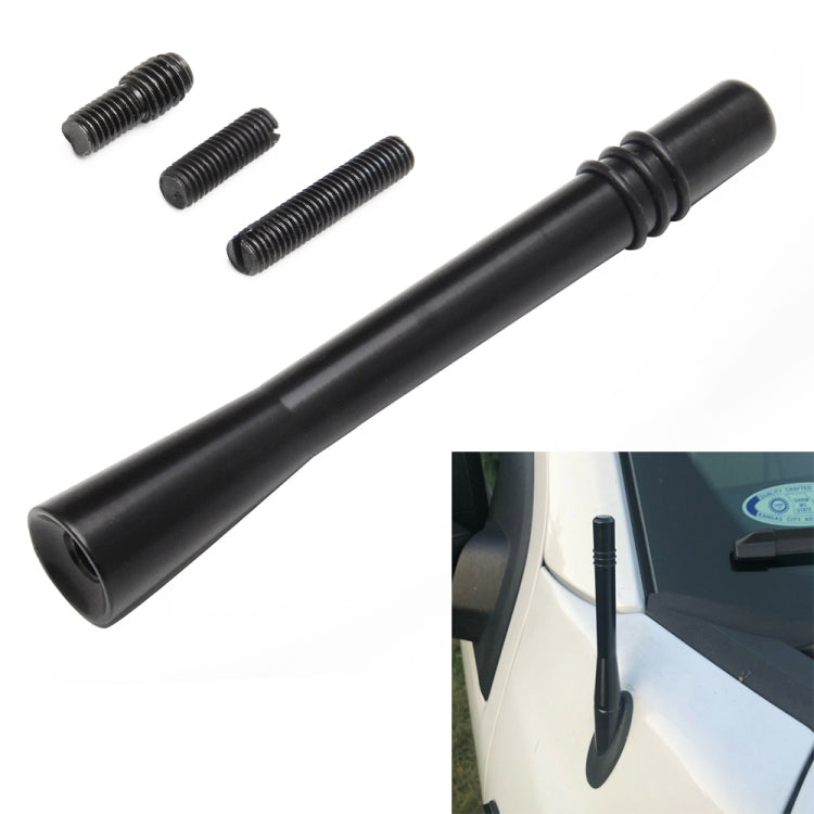 Car Modified 4 inch Radio Short Antenna - Aerials by PMC Jewellery | Online Shopping South Africa | PMC Jewellery | Buy Now Pay Later Mobicred