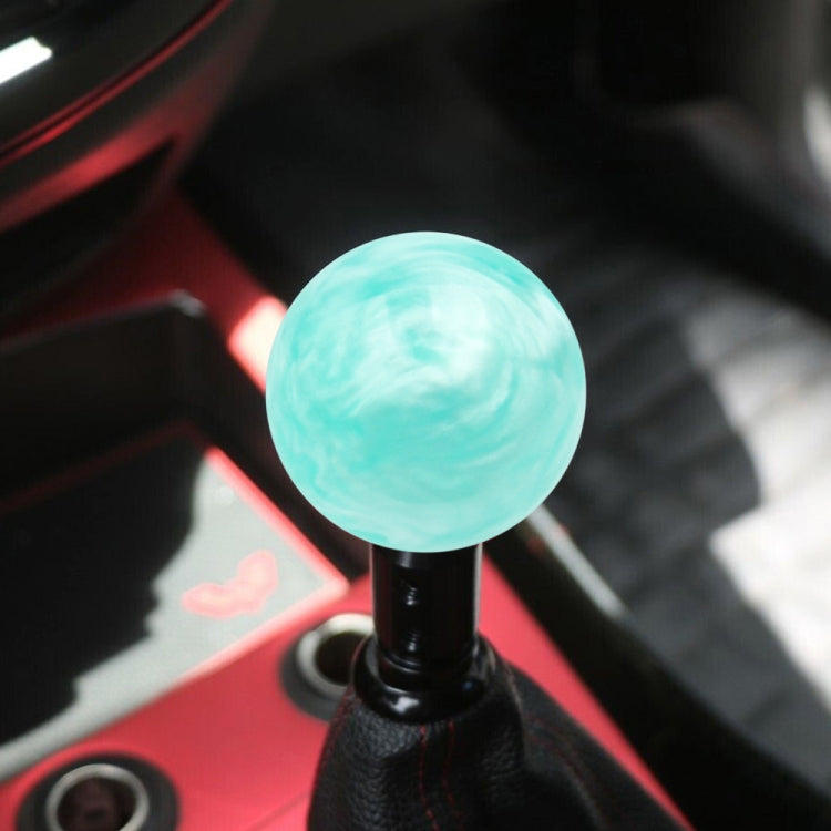 Car Modified Marble Star Gear Head Shifter Cover with Adapter (Light Green) - Shift Knob by PMC TechLife | Online Shopping South Africa | PMC TechLife | Buy Now Pay Later Mobicred