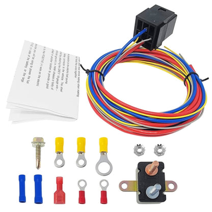 Universal 30A 12V Electric Fuel Pump Relay Kit - DIY Cables by PMC Jewellery | Online Shopping South Africa | PMC Jewellery | Buy Now Pay Later Mobicred