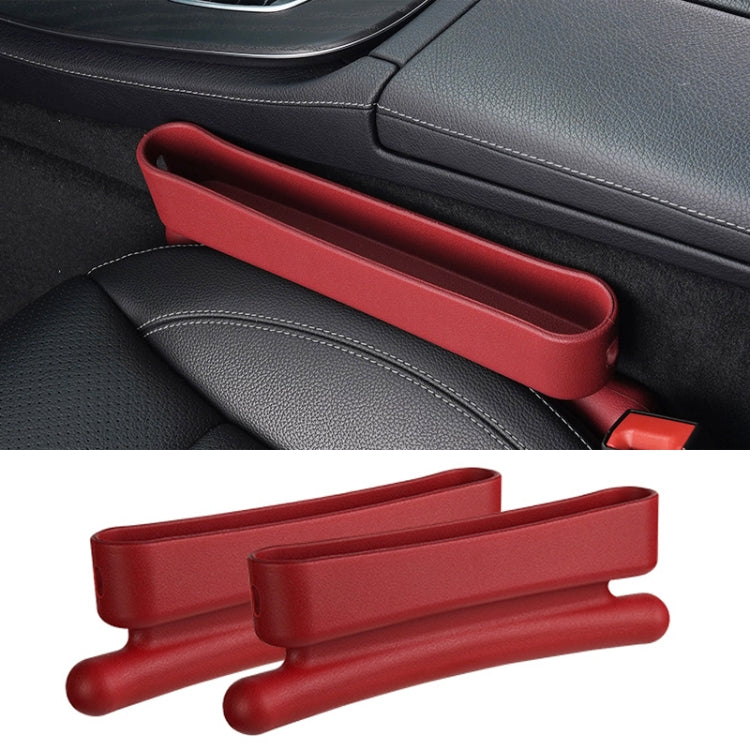 Car Gap Storage Box Multifunctional Car Seat Crevice Storage Box, Specification: 1 Pair (Red) - Stowing Tidying by PMC Jewellery | Online Shopping South Africa | PMC Jewellery | Buy Now Pay Later Mobicred