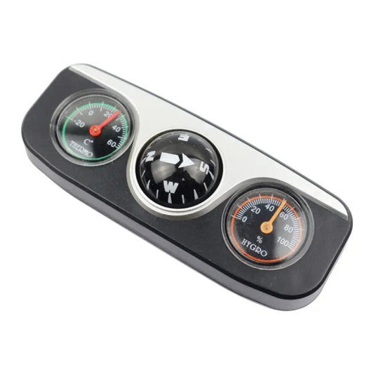 LC-3 3 in 1 Multifunctional Car Compass & Compass Ball & Thermometer - Clocks & Car Meters by PMC Jewellery | Online Shopping South Africa | PMC Jewellery | Buy Now Pay Later Mobicred