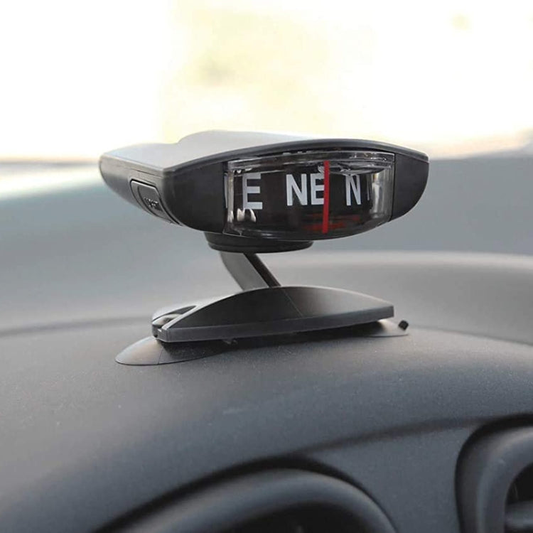 LC35 Vehicle Compass Car Ornament with Suction Cup & Sticker - Clocks & Car Meters by PMC Jewellery | Online Shopping South Africa | PMC Jewellery | Buy Now Pay Later Mobicred