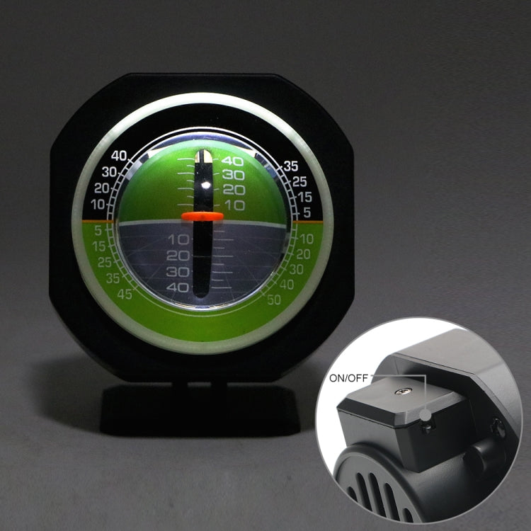 PDY-5 Car Inclinometer Level Meter Car Decoration with LED Light - Clocks & Car Meters by PMC Jewellery | Online Shopping South Africa | PMC Jewellery | Buy Now Pay Later Mobicred