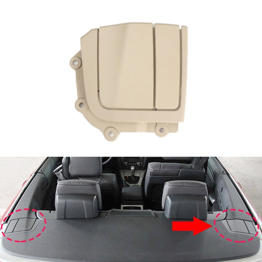 For BMW 3 Series E93 Left Driving Car Convertible Rear Platform Right Hinge Cover Folding Cover 5437 7175 484(Beige) - Others by PMC Jewellery | Online Shopping South Africa | PMC Jewellery | Buy Now Pay Later Mobicred