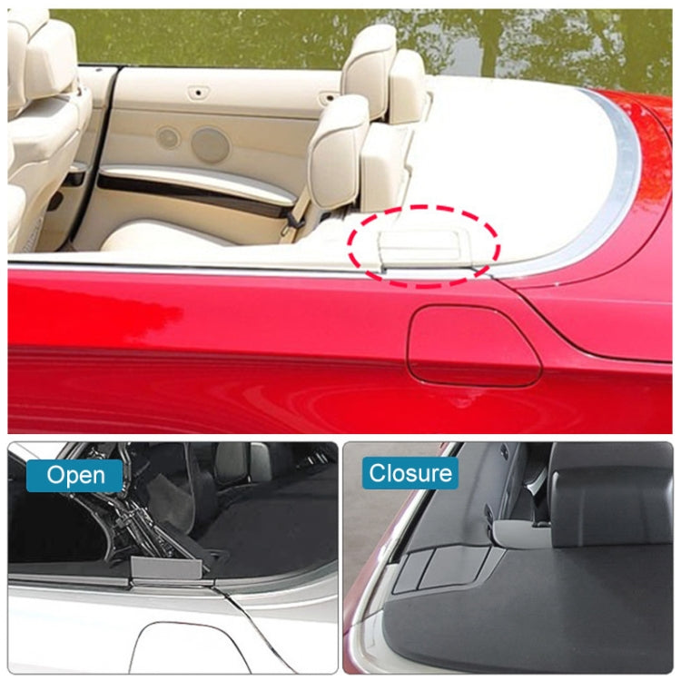 For BMW 3 Series E93 Left Driving Car Convertible Rear Platform Left Hinge Cover Folding Cover 5437 7174 546(Grey) - Others by PMC Jewellery | Online Shopping South Africa | PMC Jewellery