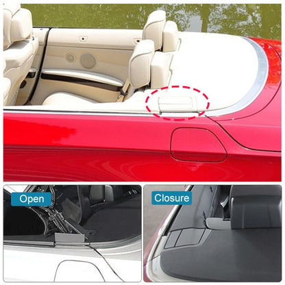 For BMW 3 Series E93 Left Driving Car Convertible Rear Platform Left Hinge Cover Folding Cover 5437 7174 546(Grey) - Others by PMC Jewellery | Online Shopping South Africa | PMC Jewellery