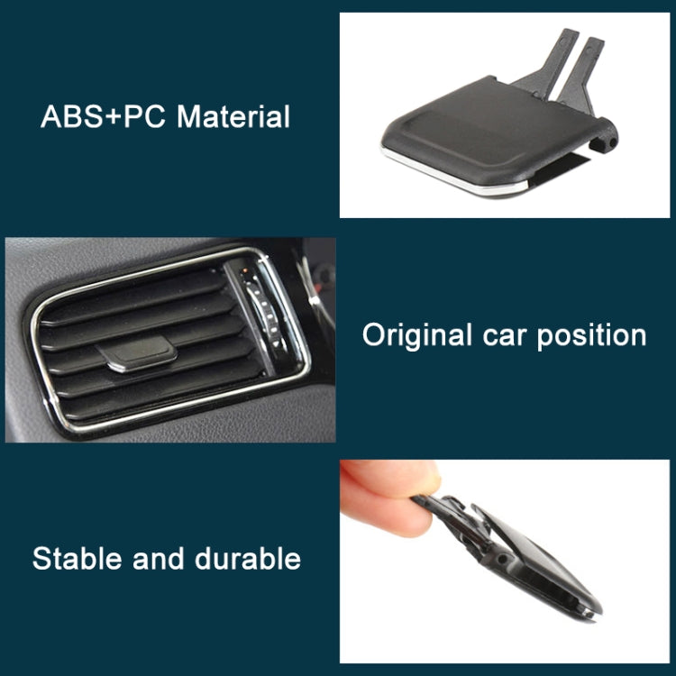 For Volkswagen Sagitar 12-18 Car Air Conditioning Air Outlet Paddle, Left Driving - Air Conditioning System by PMC Jewellery | Online Shopping South Africa | PMC Jewellery | Buy Now Pay Later Mobicred