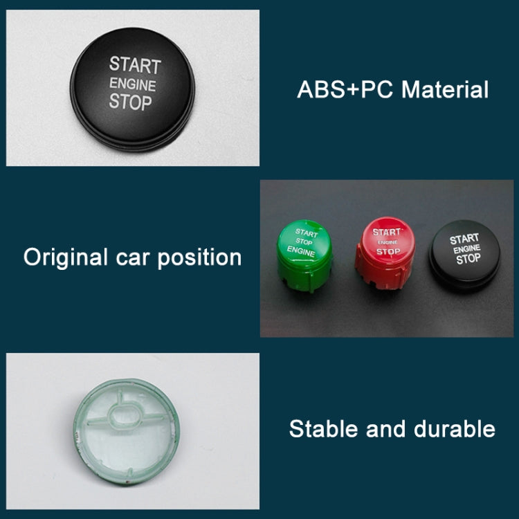 One-key Start Engine Stop Switch Button for Land Rover Range Rover / Discovery, Left Driving(Red) - Car Switches by PMC Jewellery | Online Shopping South Africa | PMC Jewellery | Buy Now Pay Later Mobicred