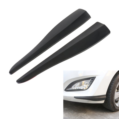 1 Pair Car Solid Color Silicone Bumper Strip, Style: Short (Black) - Anti Collision Sticker by PMC Jewellery | Online Shopping South Africa | PMC Jewellery | Buy Now Pay Later Mobicred