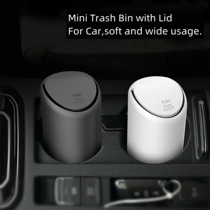 3R-2114 Car Multifunctional Mini Trash Can (White) - Stowing Tidying by PMC Jewellery | Online Shopping South Africa | PMC Jewellery | Buy Now Pay Later Mobicred