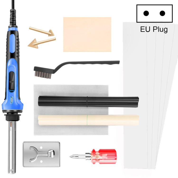 100W Electric Soldering Iron Plastic Welding Machine Car Bumper Repair Plier, EU Plug (Blue) - Hand Tool Sets by PMC TechLife | Online Shopping South Africa | PMC TechLife | Buy Now Pay Later Mobicred