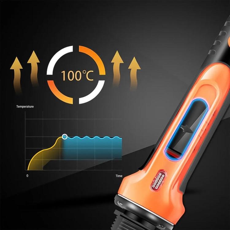 100W Electric Soldering Iron Plastic Welding Machine Car Bumper Repair Plier, EU Plug (Blue) - Hand Tool Sets by PMC TechLife | Online Shopping South Africa | PMC TechLife | Buy Now Pay Later Mobicred