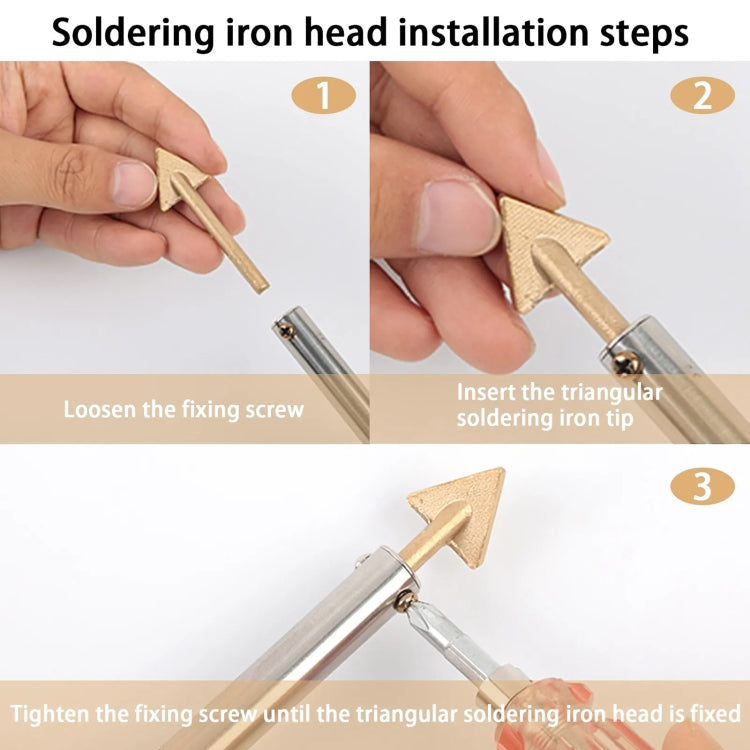 100W Electric Soldering Iron Plastic Welding Machine Car Bumper Repair Plier, EU Plug (Yellow) - free shipping - PMC TechLife - Order now!